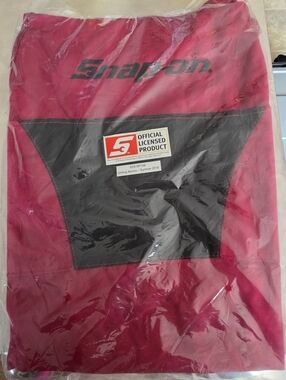 Snap-on Men's Red and Black Branded Utility Apron